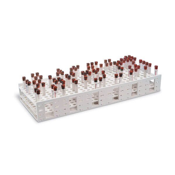 Tube rack, mega rack, white
